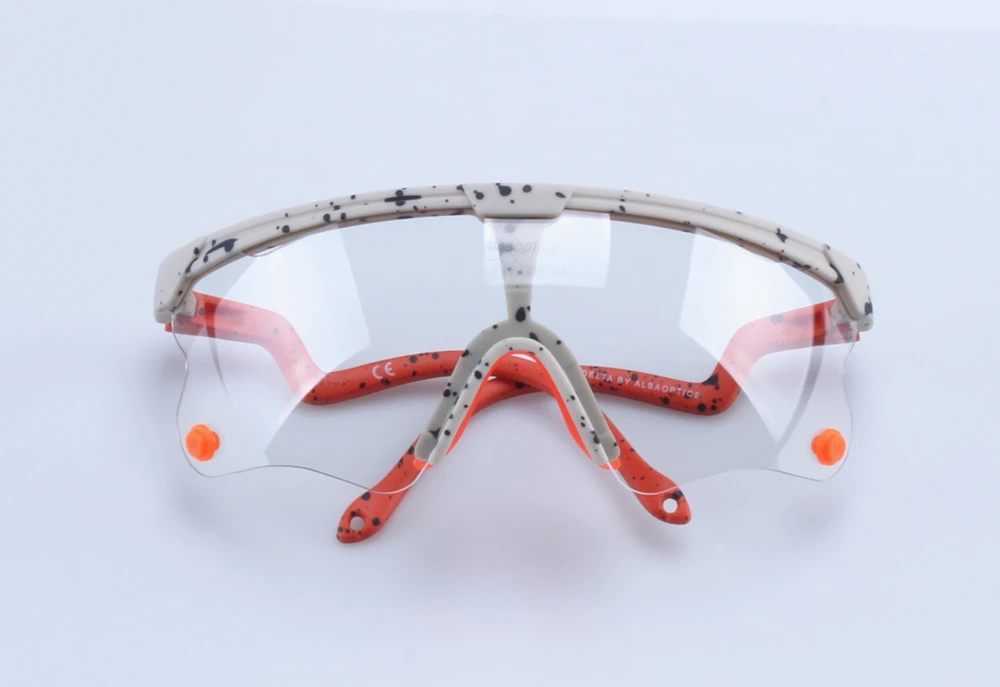 ALBA Optics Delta Ultra Photochromatische Fahrradbrille für Herren und Damen, Sportbrille, Rennrad-, MTB- und Mountainbike-Brille, Sonnenbrille – Detail 9