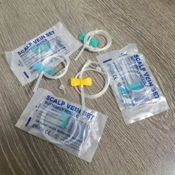 50 Pcs Disposable Butterfly Blood Collection Needle double wing type Blood Collection Needle Pet Care Room Cat Dogs Animal