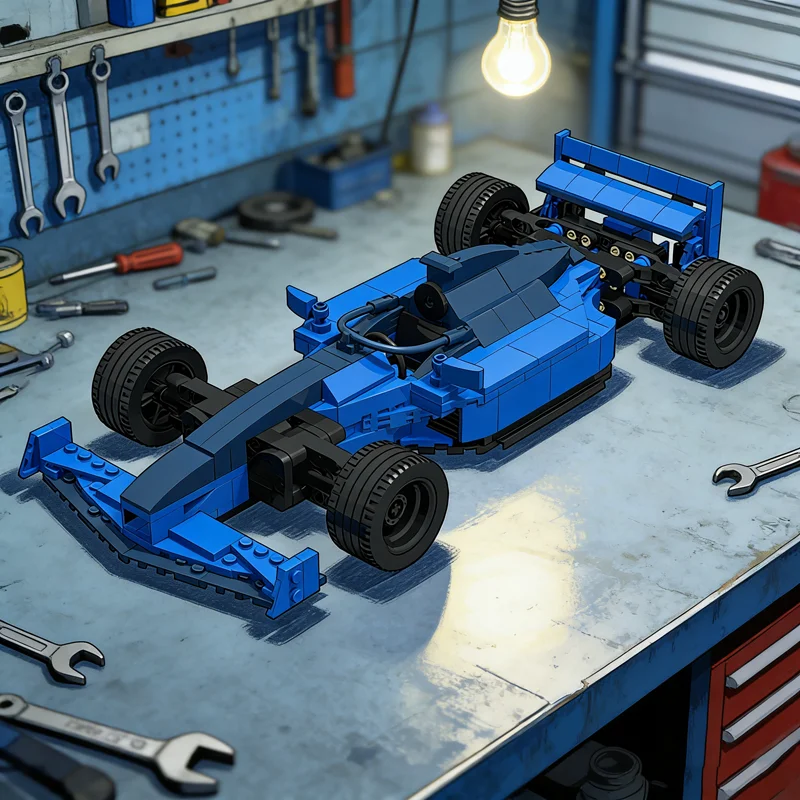 

462pcs MOC Cars race car Model Building blocks Construction Assemble Christmas gifts creative DIY idea Brick Kids toy Education