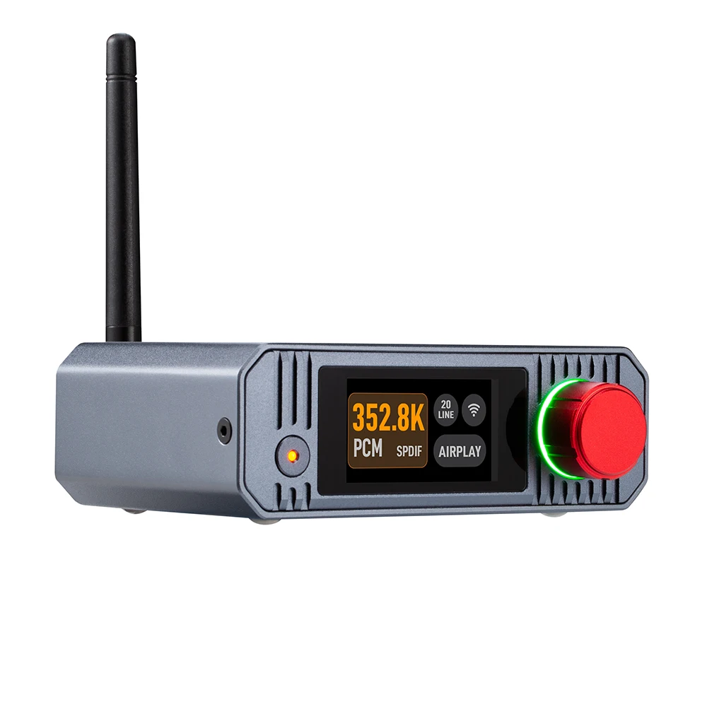 

xDuoo DP-1 Desktop Hifi Lossless Music Streamer Player Multi-Room Playback Free Listening Supports AirPlay / DLNA / UPNP