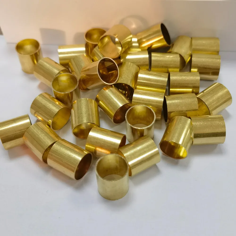 Messingrohr, Wandstärke 0,5 mm, Außendurchmesser 9–16 mm, Länge 15 mm, für Heimwerker-Handwerkzeuge, hochwertiges Messing-Hülsenrohr, 10–50 Stück, kleiner Großhandel – Detail 5