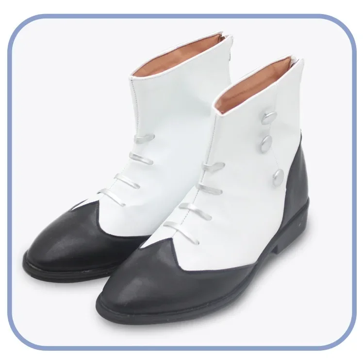 Kamishiro Rui Cosplay Shoes Halloween Carnival Boots Big Size Game PJSK Cosplay Prop PU Leather Shoes Custom Made
