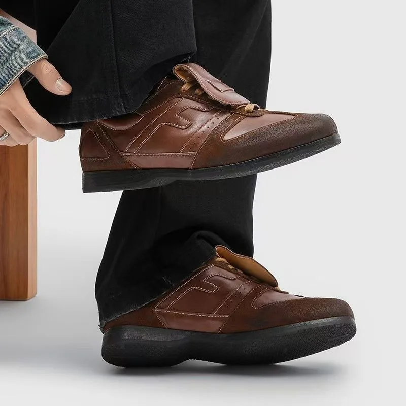 

Men's Casual Flat Shoes, Retro Fashion, High-quality Women's Plus Size Sports Shoes, Men's Loafers