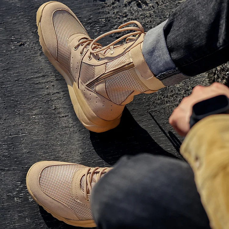 bottes-de-desert-montantes-d'exterieur-unisexe-respirantes-antiderapantes-legeres-pour-la-randonnee-et-l'alpinisme-chaussures-tactiques-avec-fermeture-eclair-laterale
