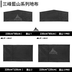 [Hodr] 3f ul Gear Lanshan Serie Original Ground Sheet Fußabdruck für Lanshan 1/1pro/2/2pro Trekking Zelt Fußabdruck