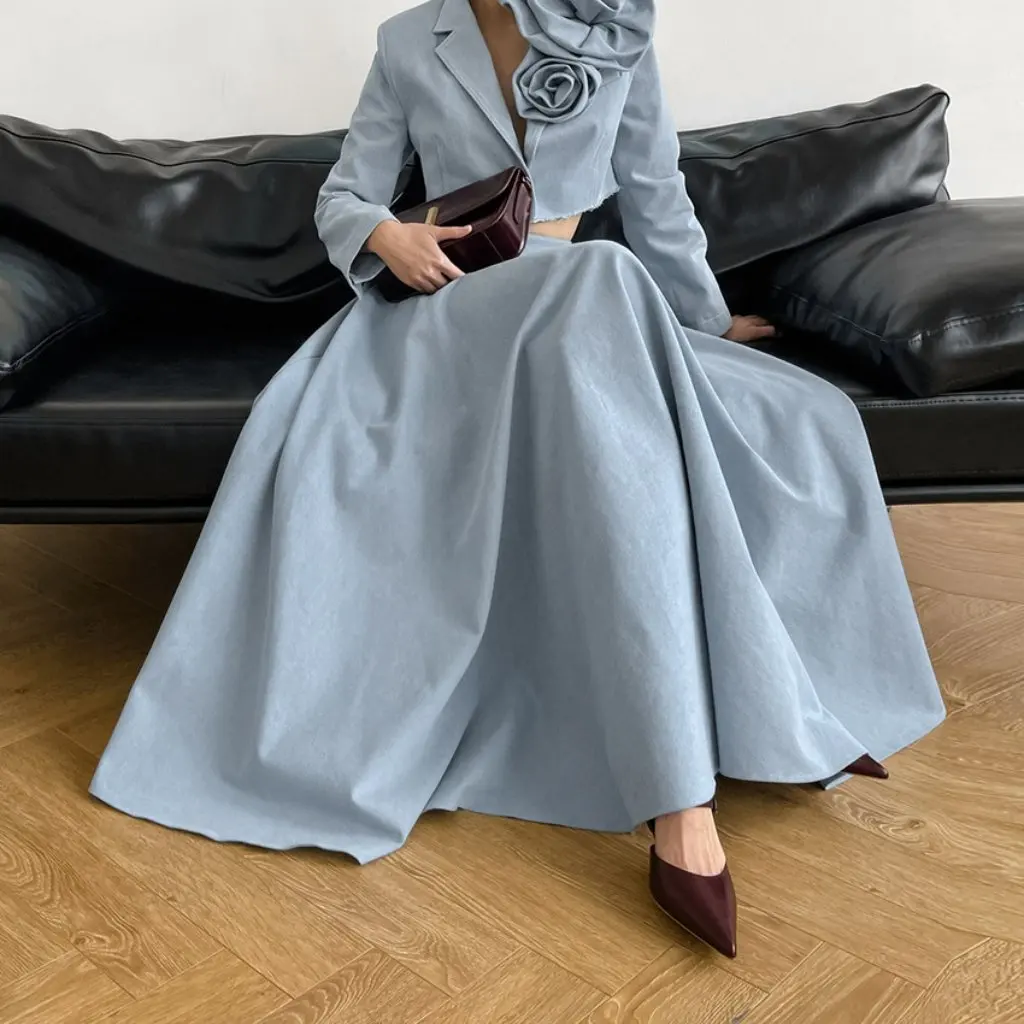 Autumn Skirt Women's Fashion Casual Half Skirt for Ladies