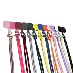 Crossbody Lanyard Necklace Strap Universal Mobile Phone Adjustment Long Hanging Rope With Clip Anti-Lost Lanyard