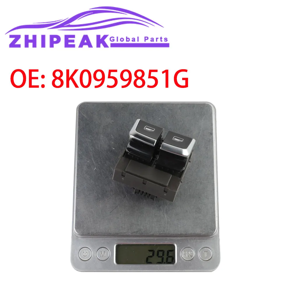 Master Power Window Control Switch Lifter Button 8K0959851G For Audi RS5 2010-2016 A5 S5 2012-2016 Car Accessories