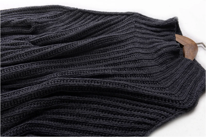 Suéter de Punto ueso Simple y Moderno, Color Puro, Estilo Hoado, Suéter Multicolor, Estilo Urbano, Manga Larga