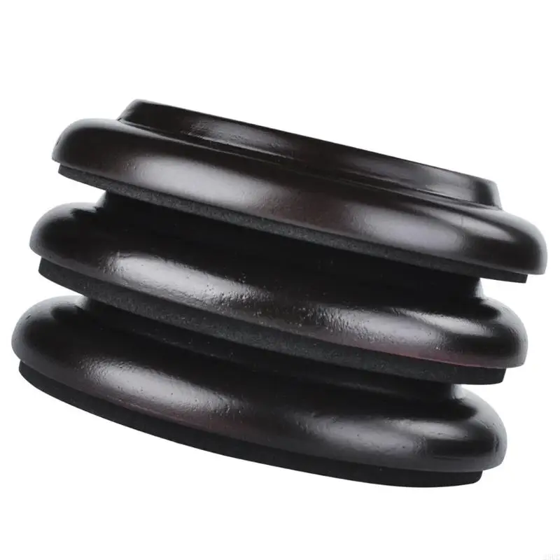 25UC Grand Piano Caster Cup Set of 3 with Recessed Wheel