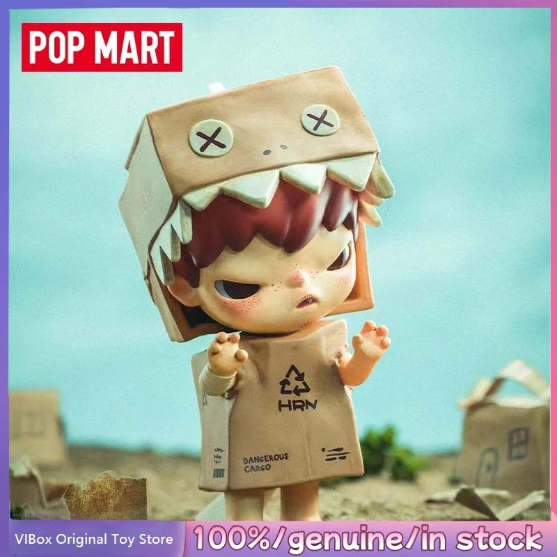 Genuine POPMART Hirono V4 The Mime Series Blind Box Trendy Paly