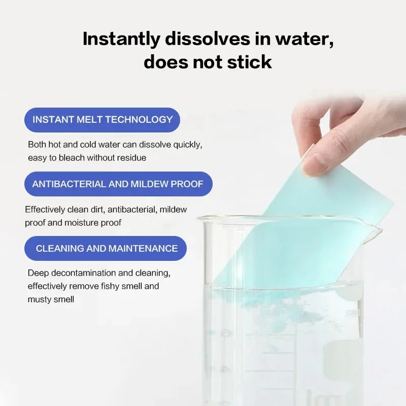 30-150Pcs Floor Cleaner Tablets Water-Soluble Sterilizing Fragrant Bathroom Kitchen Deodorant Dirt Toilet Cleaning Sheet