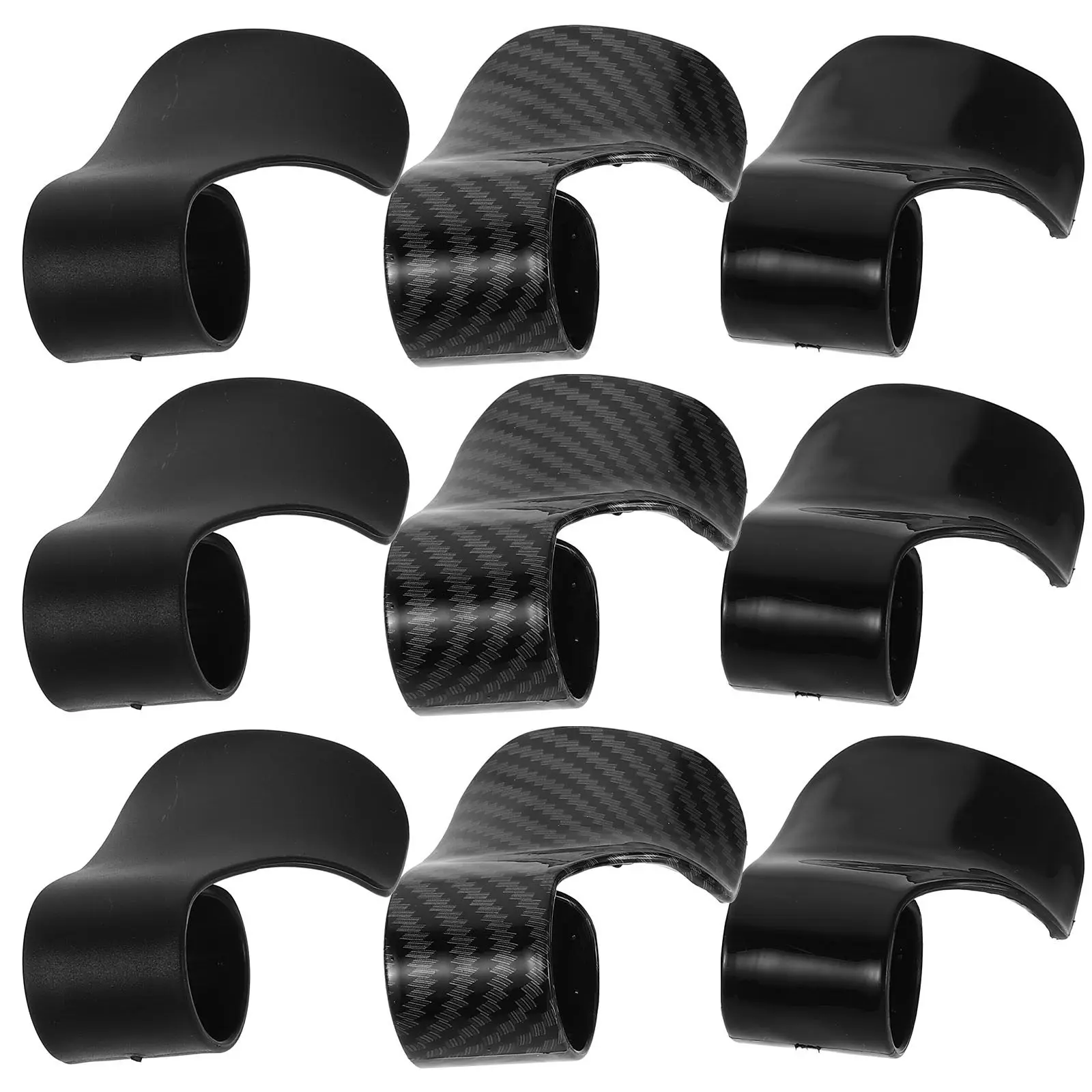 9Pcs Throttle Assist Handlebar Grip for Motorcycles Scooters Electric Bikes Reduces Hand Fatigue Easy Install Weatherproof Wear