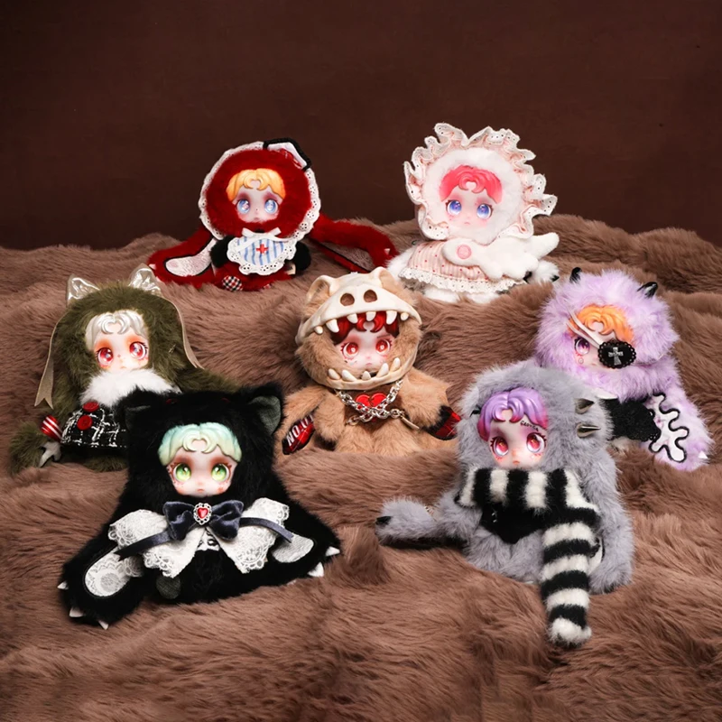 

Ossia Soft Edges Series Blind Box Vinyl Face Doll Cute Ossia Mystery Box Girl Anime Figures Bag Charm Pendant Surprise Gift Toys