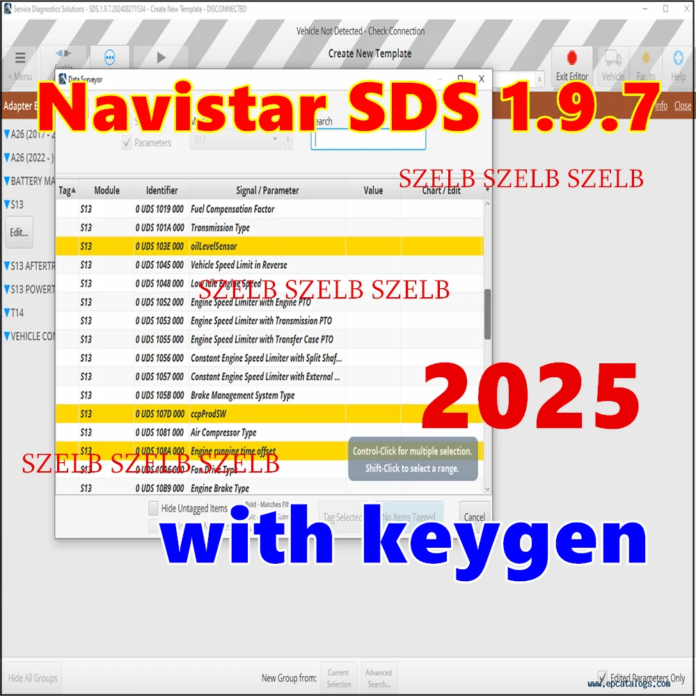 

Новейшие решения для диагностики службы NAVISTAR на 2025 год, профессиональные SDS Pro 1,9,7 [2025] с бесплатной установкой Keygen