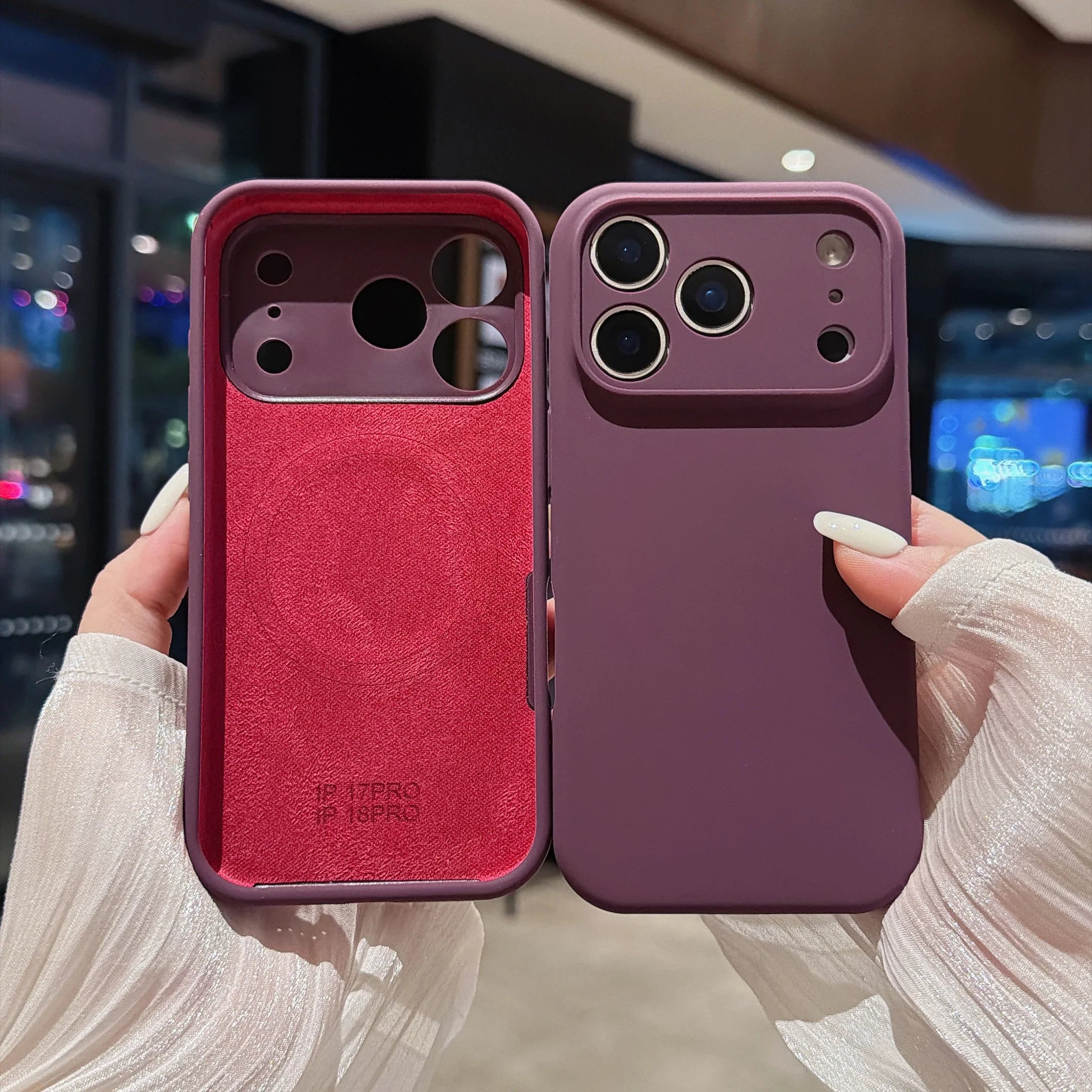 Liquid Silicone Magnetic Phone Case - Oryginalne etui z płynnego silikonu do