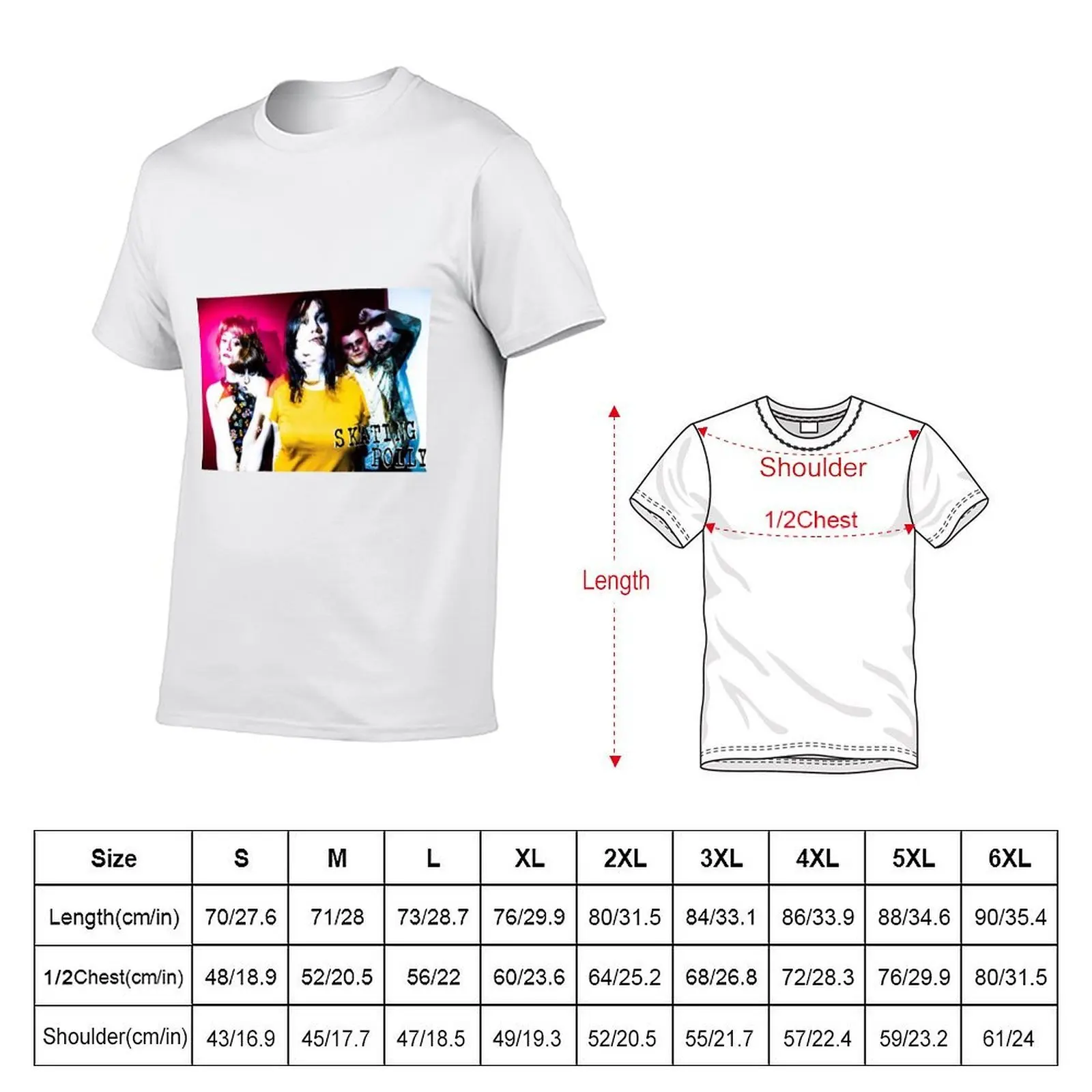 Skating Polly T-Shirt plus sizes boys animal print men clothes