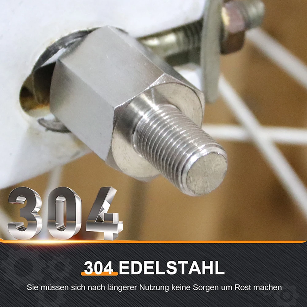 Bicycle Trailer Clutch Adapter Easy Installation Bicycle Traction Head Extension Screw Baby Pet Bike Trailer Accessory