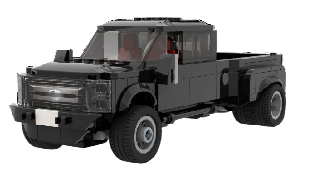 

MOC-63386 Black F450 Heavy Duty Supercar Assembly Stitching Building Block Model 405 PCS Building Blocks DIY Toy Gifts