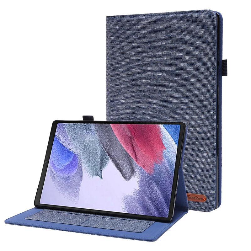 

Чехол для Samsung Galaxy Tab A8 Business — защитный чехол премиум-класса с подставкой и текстурой ткани, тонкий, прочный | X200/X205