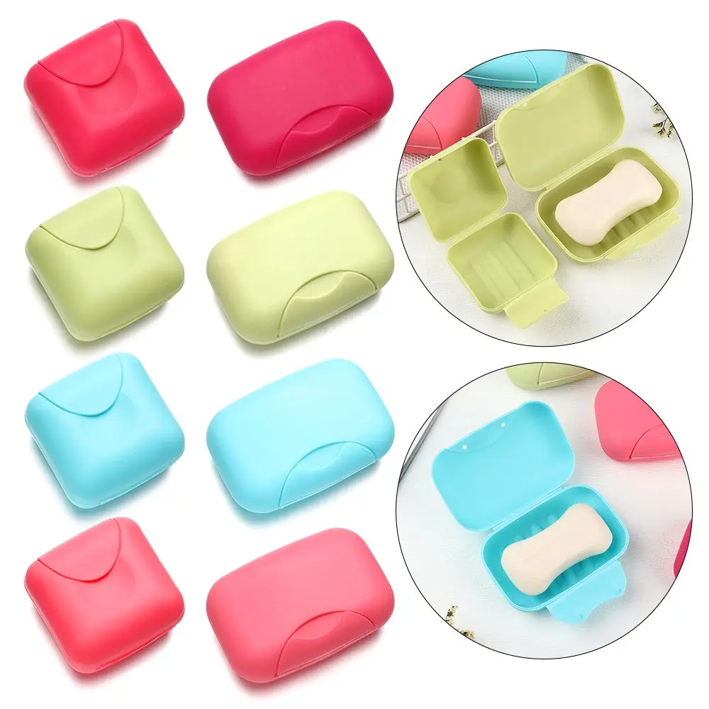 Box Cover Box Cover Plastic Waterproof Travel Soap Box Soap Holder Container Soap Case Soap Dishes