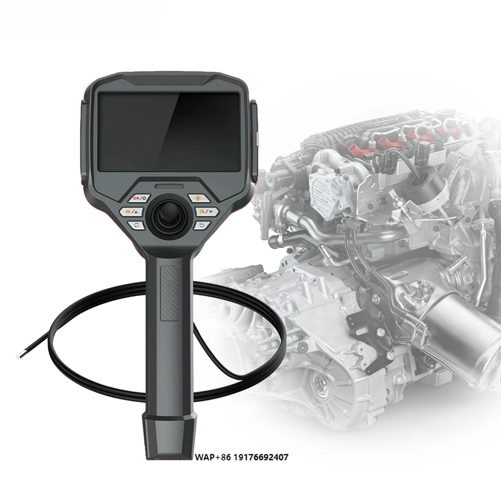 Portable Industrial Endoscope CMOS Lightweight Ergonomic NDT Tool 5'' IP67 Waterproof 1 Year Sewer Pipe Inspection