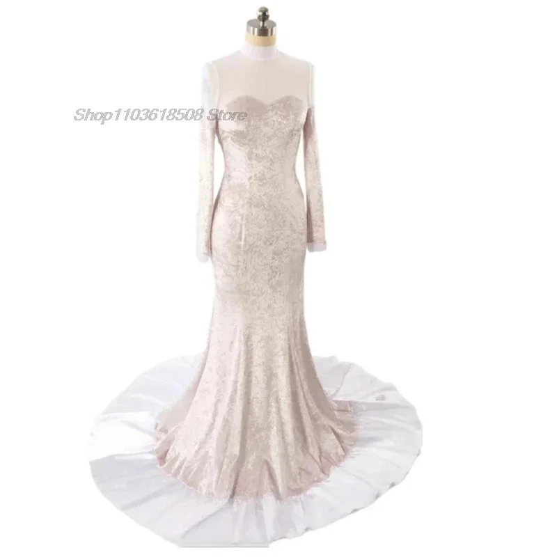 DY20 مخصص الغريبة المرحلة ميزي تأثيري فستان سهرة طويل زي شعر مستعار الدعامة مرحلة الأداء الملابس R7 النساء يتوهم حفلة عيد الميلاد