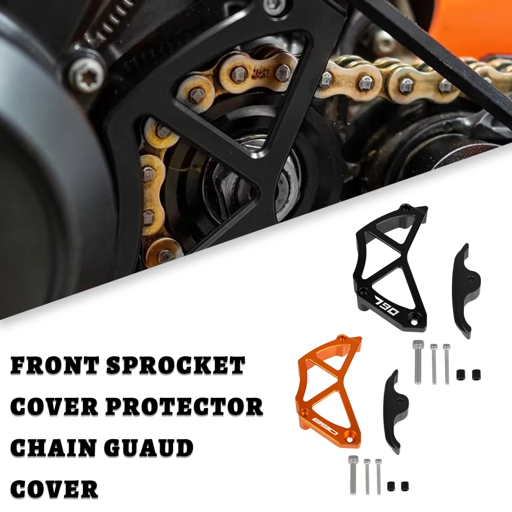 

2025 Motorcycle Chain Guard Cover Front Sprocket Guard For 790 890 DUKE 790 890 ADV Adventure S R 2019 2020 2021 2022 2023 2024