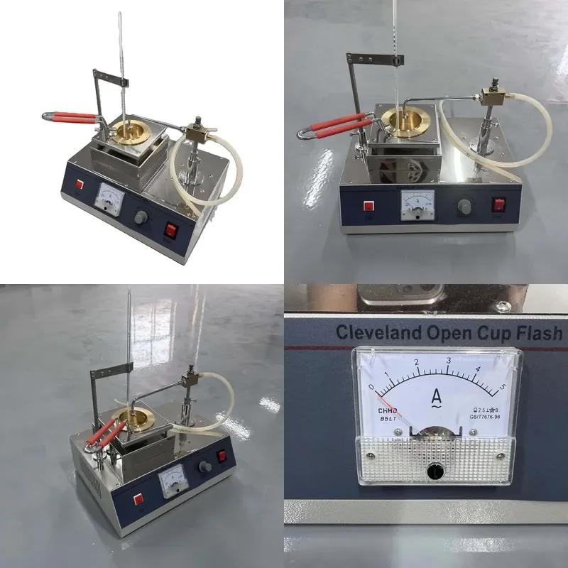 Factory Direct Automatic Digital Asphalt Flash Point Meter LCD Thermal Activation Ignition Measurement Internal Composition