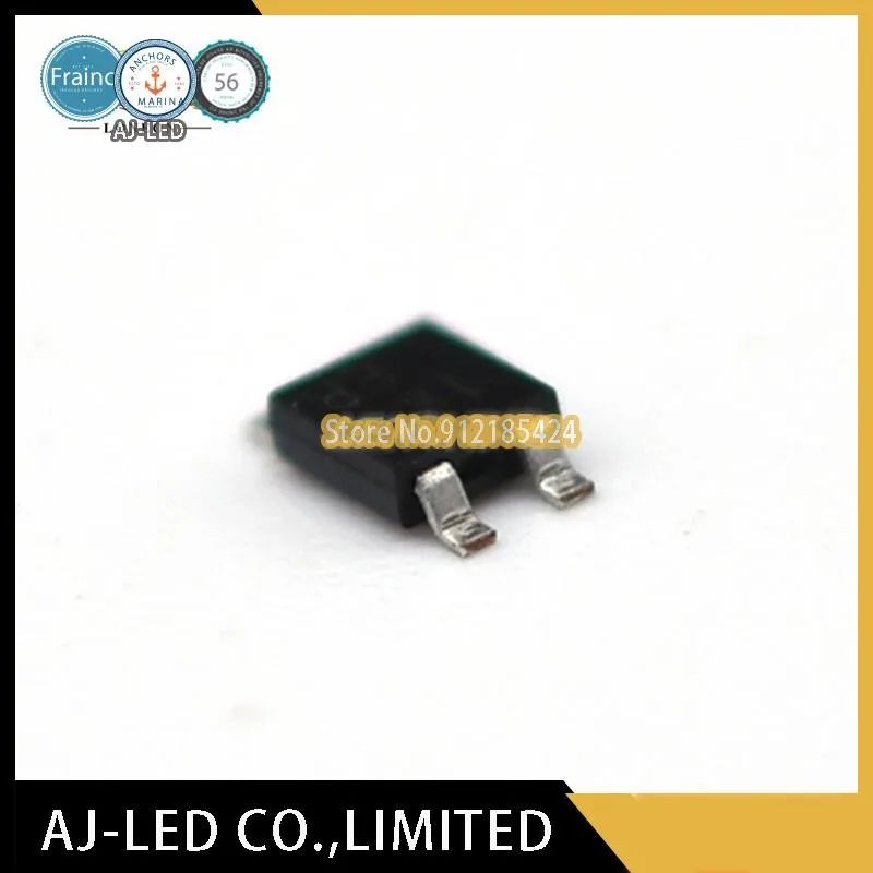 10pcs/lot HG-106C four-pin SMD Hall sensor linear magnetic control sensor magnetic element low drift