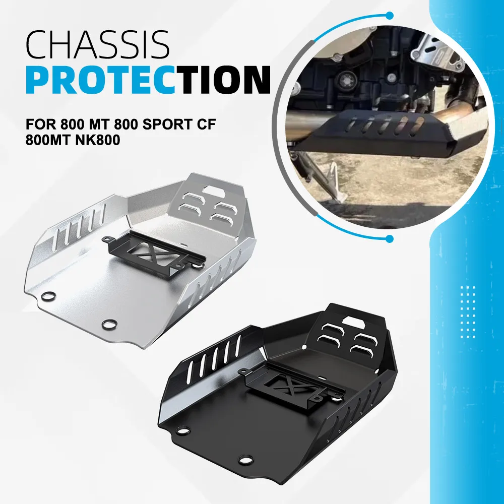 

800NK Skid Plate Bash Frame Guard For CFMOTO 800 MT 800 Sport CF 800MT NK800 Motorcycle Engine Guard Chassis Protection Cover