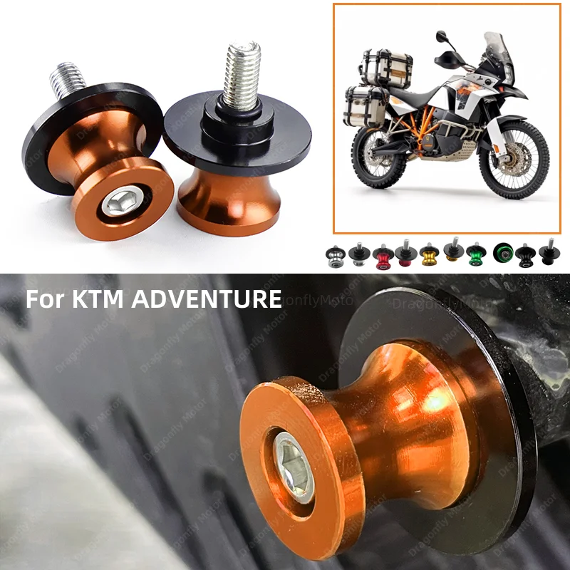 

Swingarm Spool Slider Stand Screws For KTM 390 790 1050 1090 1190 890 ADVENTURE ADV 1290 Super Adventure Motorcycle Accessories