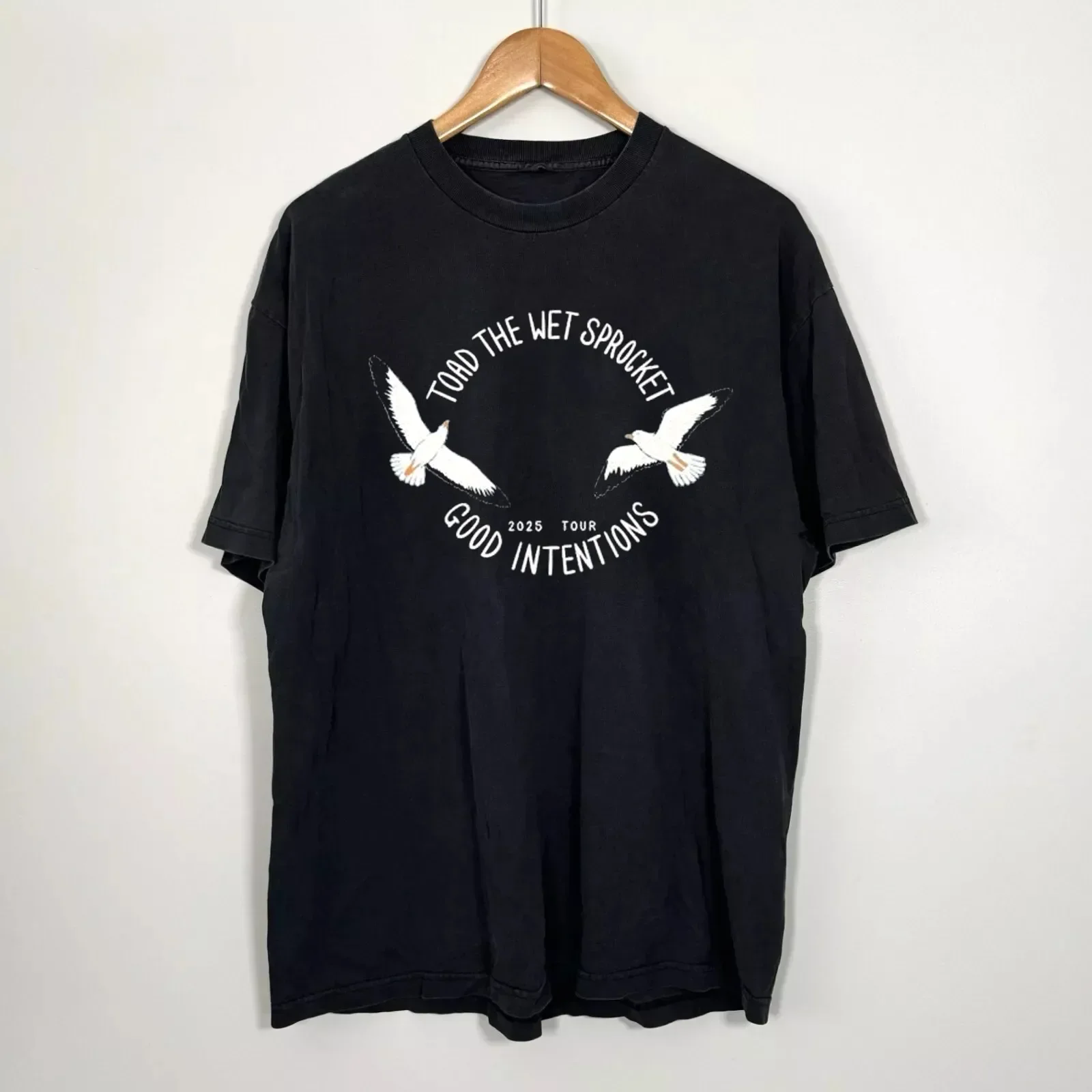 Toad The Wet Sprocket Good Intentions Double Seagull 2025 Tour T Shirt AL858