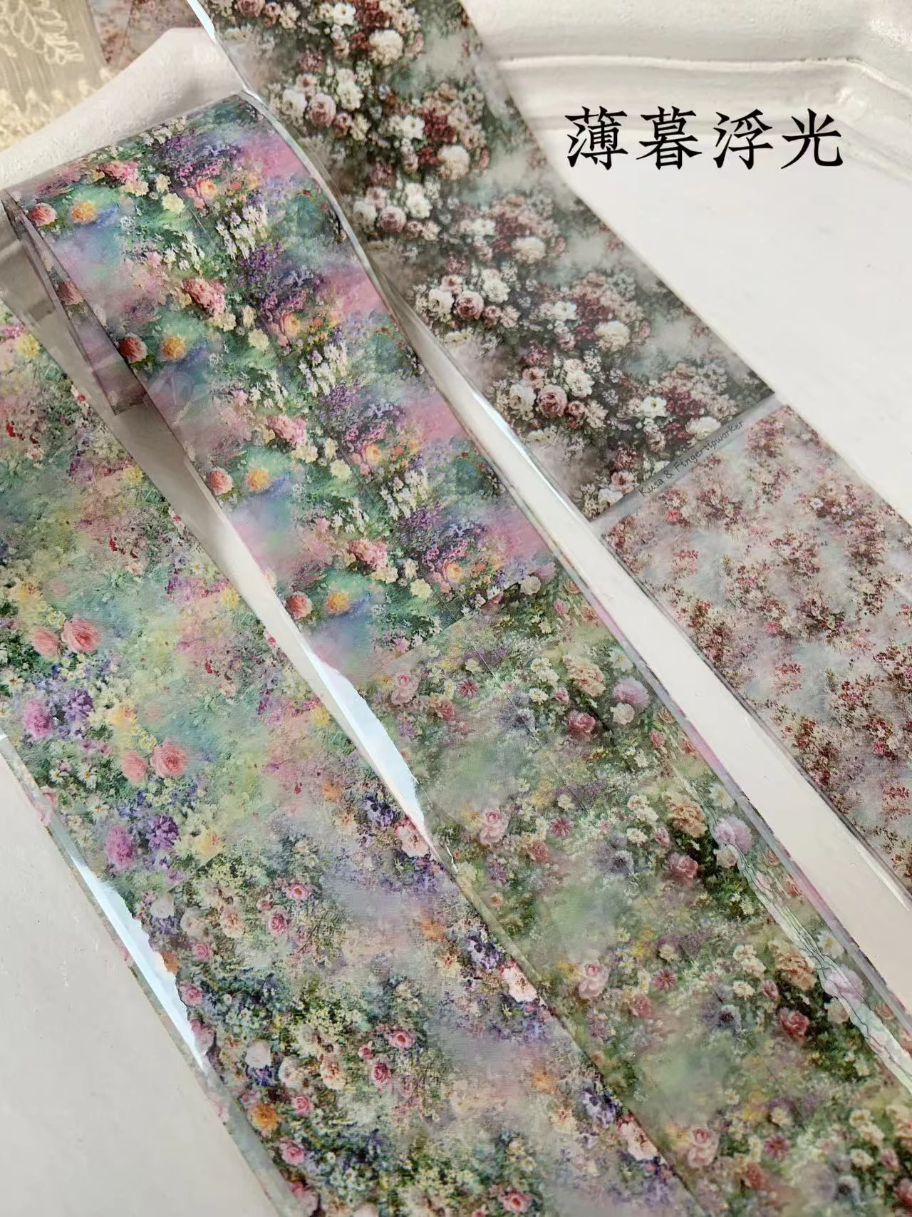 ملصقات نقل مانيكير جرافيتي مرسومة يدويًا، رقائق الأظافر (تحتاج إلى مطابقة مع غراء النقل) #3