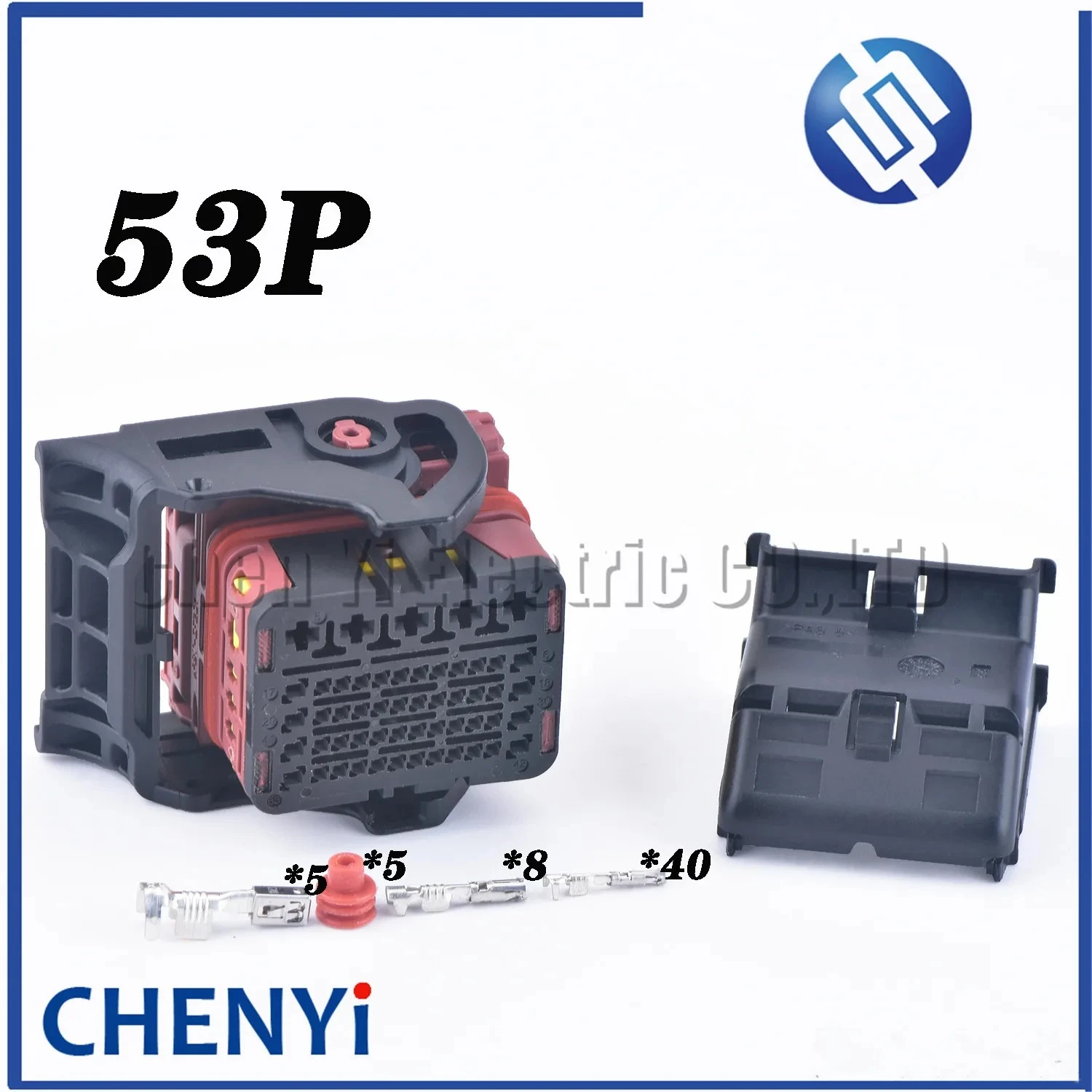 

53 Pin/way Receptacle Hybrid Modular Wiring Plug ECU connector With Pins 64321-2019 643212019 34763-0001 64321-2011