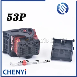53 Pin/way Receptacle Hybrid Modular Wiring Plug ECU connector With Pins 64321-2019 643212019 34763-0001 64321-2011