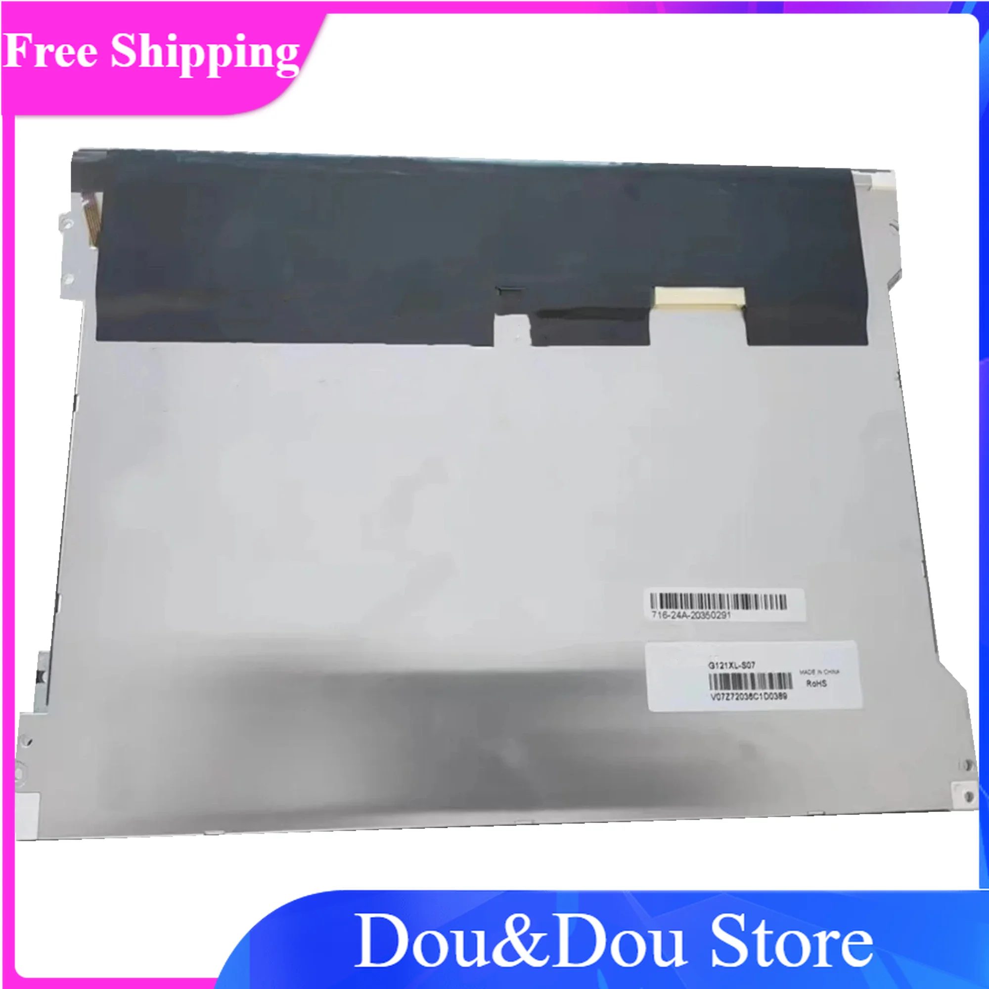 

G121XL-S07 12.1" inch 1024x768 Panel for Industrial Equipment Original Grade A+ LCD Display Screen