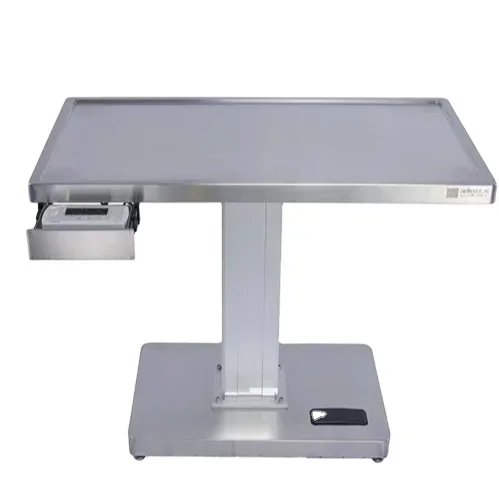 Operating Instrument Vehicle Stainless Steel Lifting Surgical Auxiliary Table For Animal Clinics