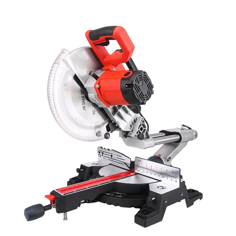 YYHC-Hot Sale 255mm 2000W Sliding Miter Saw woodworking bench top Cutting Miter Saw