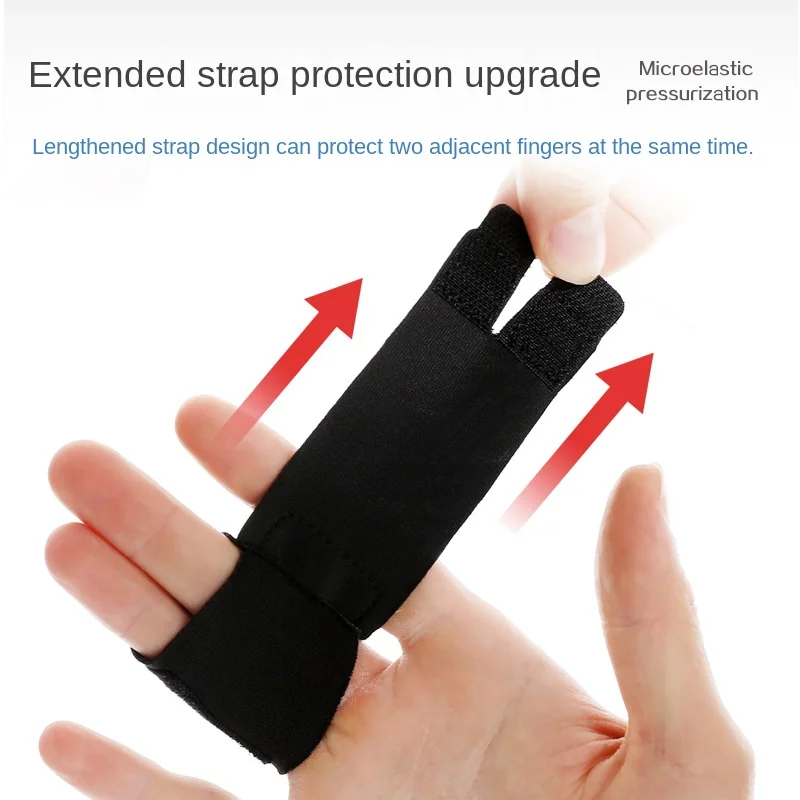 1PCS Adjustable Finger Splint Wraps Breathable Anti-slip Professional Fingers Guard Bandage Protector for Basketball Volleyball