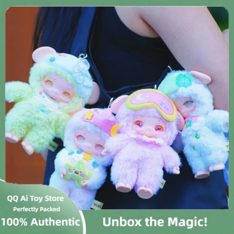 

Genuine Yuna Goodnight Sheep Series Vinyl Doll Blind Box Cute Collection Decoration Pendant Vinyl Doll Mystery Box Surprise Gift