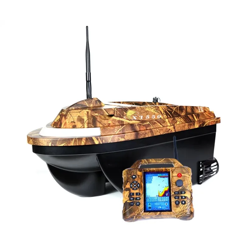 

New 116 Points 500M+ RC Fishing Bait Boat with GPS Sonar Fish Finder and 18Ah Battery for Carp Fishing