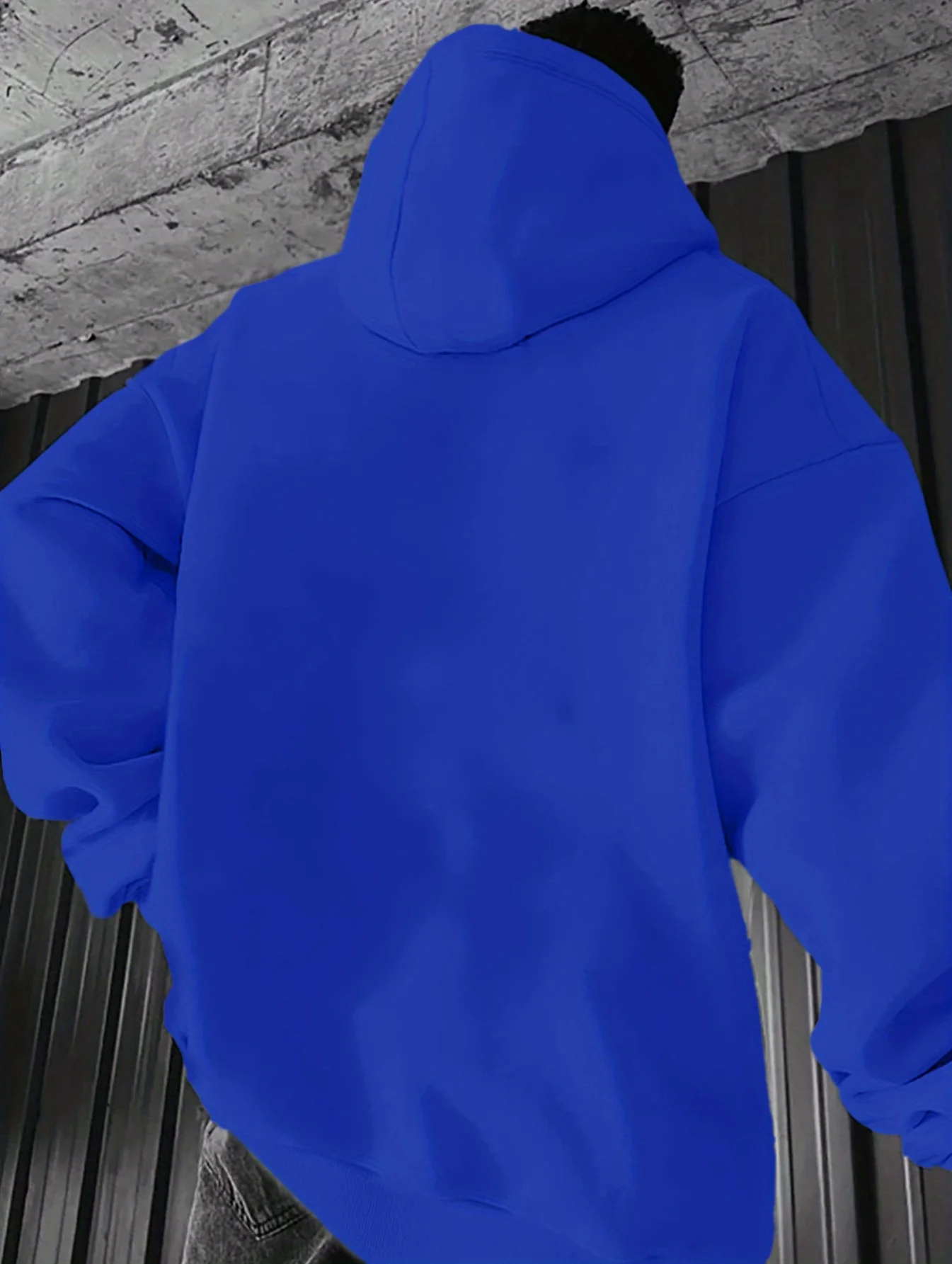 Herren G-Unit 50 Hip-Hop-Hoodie mit Aufdruck „Property Of G-Unit“, Schwarz, Oversize-Streetwear-Pullover, Sweatshirt, Sport, Freizeit, Alltag, Oberteile – Detail 9