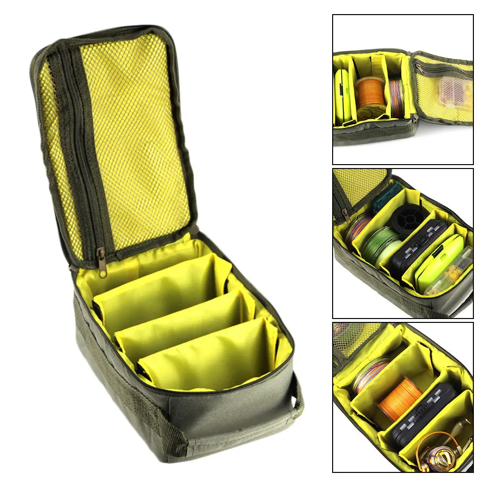 

Bait Bag Fishing Bags Eva Rod Case Hard Coil for Gear Storage Tackle Accessories