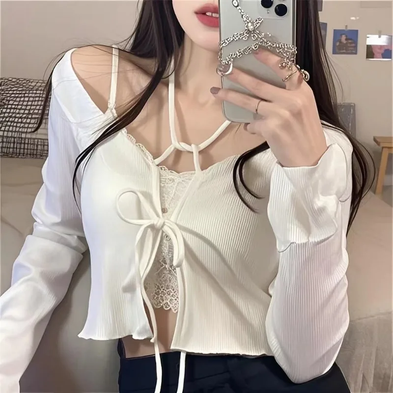 Thumbnail 3 - #93 Latest Cropped Knit Sweaters Offers