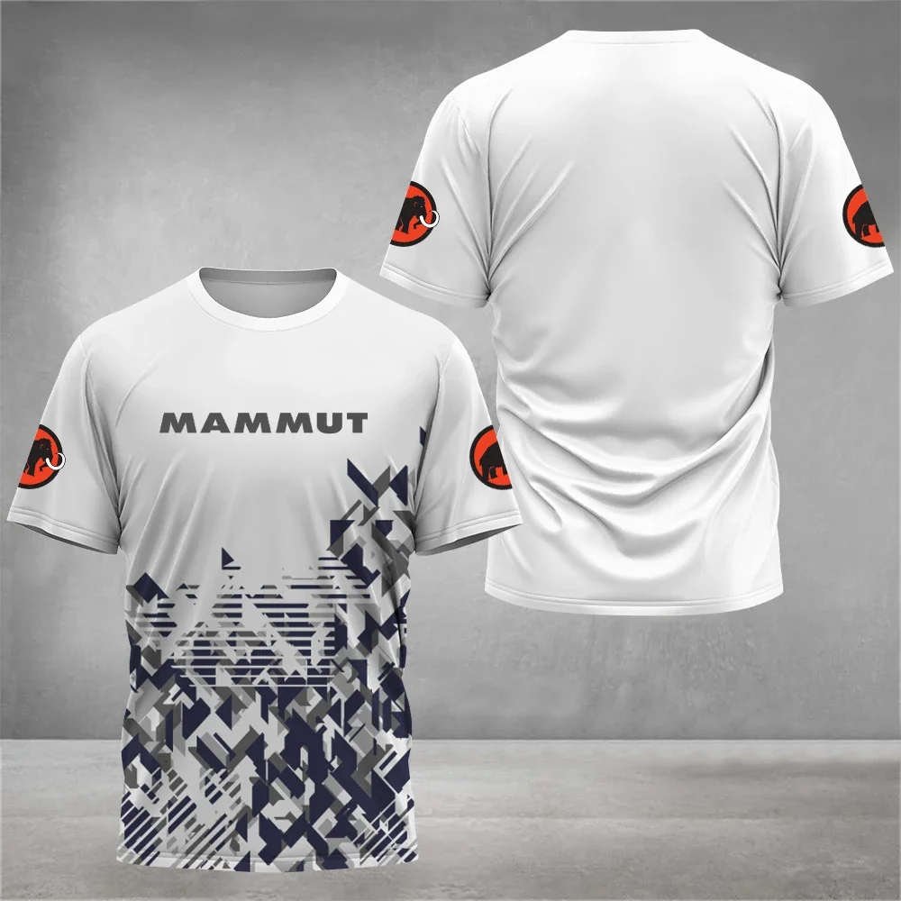 

Men's youth mountaineering running travel, and cycling clothes quick-drying and breathable with a round neck and short sleeves