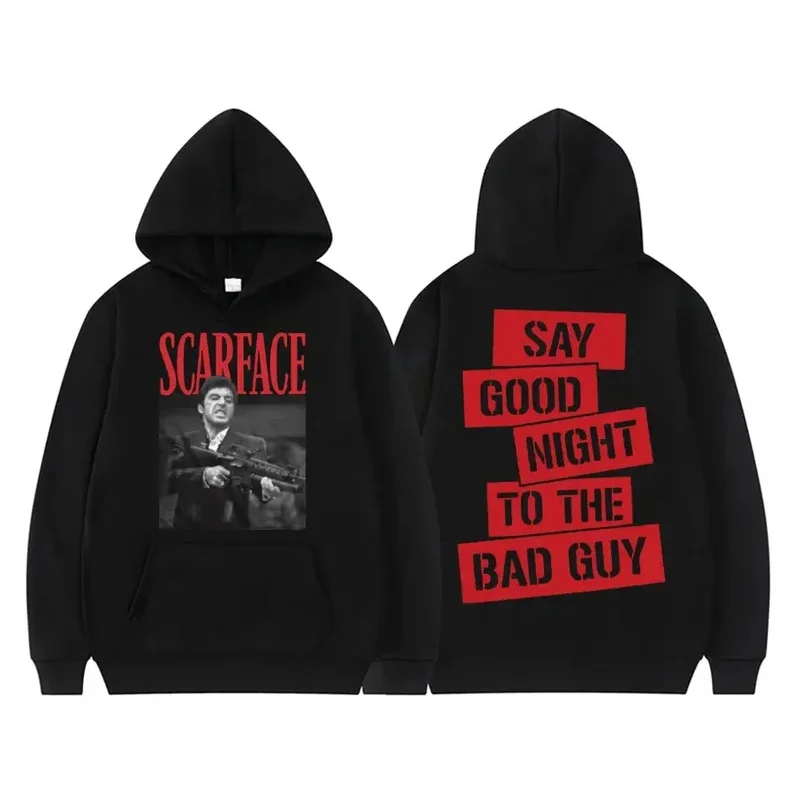 

Scarface Hoodie Men Fashion Hoodie Kids Hip Hop Hoodie Men's Clothing Oversized Hoodie Boy Coats Unisex Sweatshirt Tony Montana