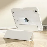 Funda para tableta para iPad Mini 7 A17 Pro 2024 8,3 pulgadas A2995 A2996, funda inteligente para iPad Mini 6 2021, con tapa magnética desmontable