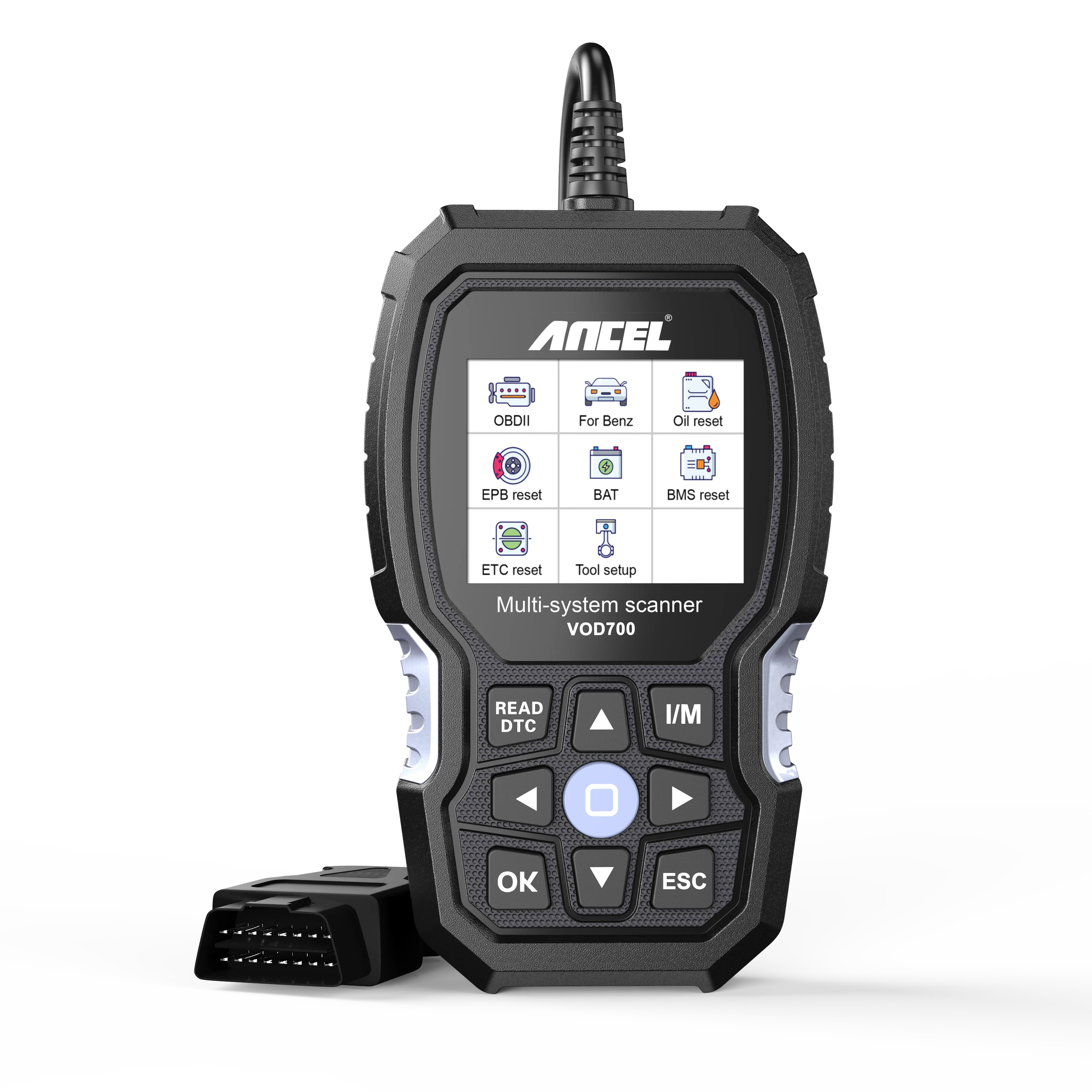 ANCEL VOD700 All System OBD2-Scanner für Volvo Car Code Reader Full Reset Service Lifetime Free Upgrade Diagnostic Scan Tool – Detail 10