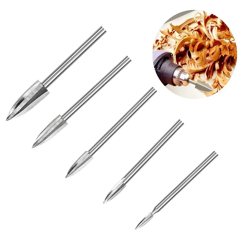 Il Set di punte da trapano per intaglio in acciaio con punta da trapano per intaglio del legno da 10 pezzi viene utilizzato per intagliare la punta da trapano in metallo duro per la lavorazione del legno